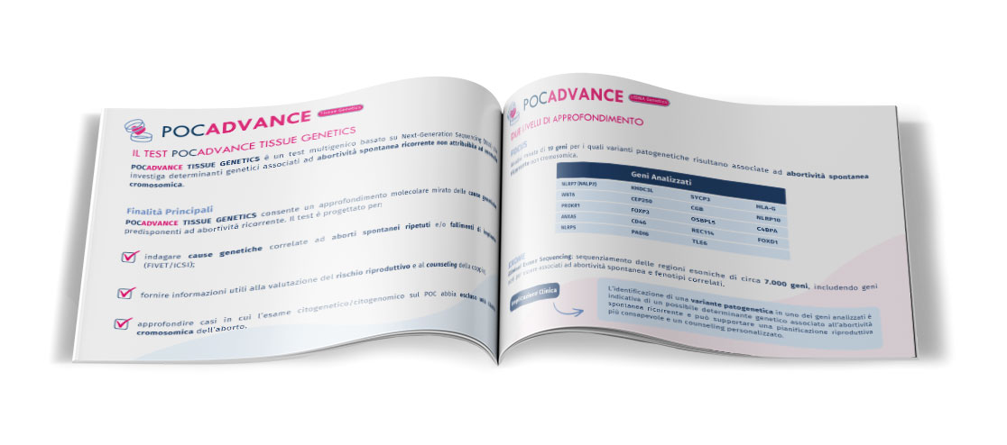 Brochure POCADVANCE TISSUE GENETICS